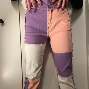 Amazon patchwork pants🪐